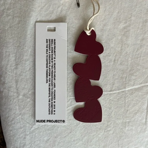 NUDE Project White Ribbed Sweater - Picture 8 of 8